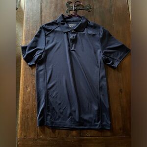 Nike Navy Blue Dri-Fit Golf Polo Small